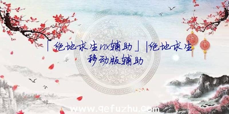 「绝地求生nx辅助」|绝地求生移动版辅助